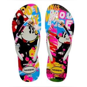 HAVAIANAS Slim Disney Stylish Flip Flops